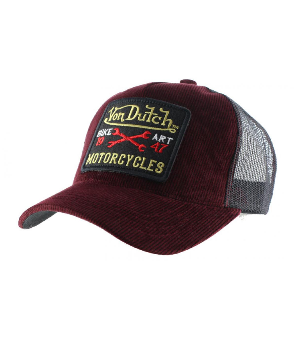 Mark Trucker burgundy  black Von Dutch